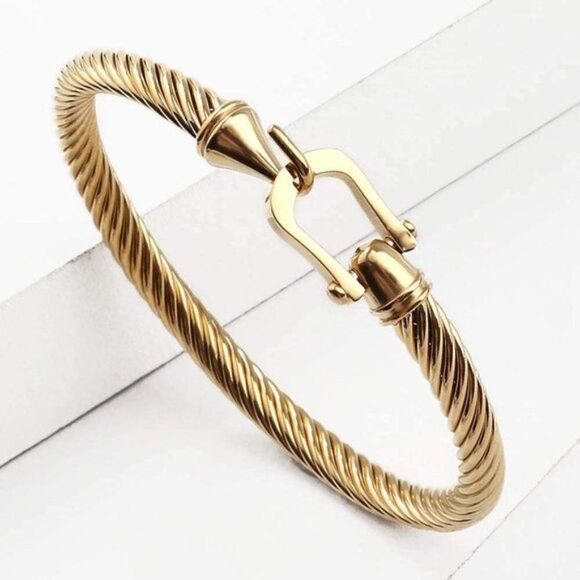 New Gold Bracelets for Women bangle - Picture 2 of 5